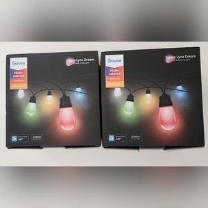 3 Boxed of Gove H7020 Outdoor String Lights